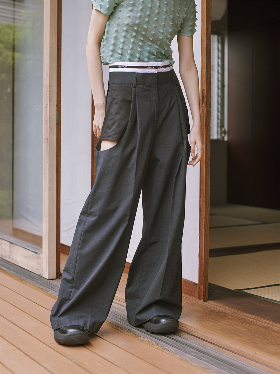 日本限定 美品！teloplan パンツ Aoi trousers カジュアルパンツ