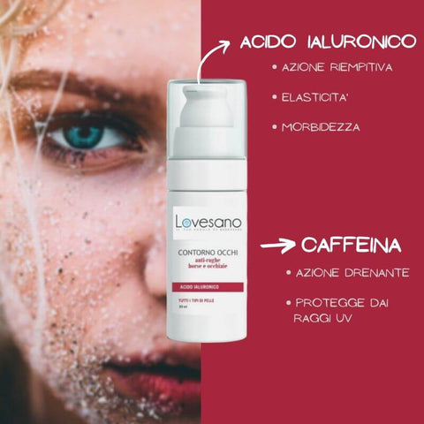 crema contorno de ojos lovesano