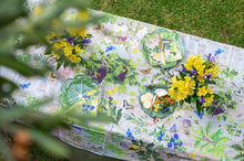 Load image into Gallery viewer, My Wild Italian Garden &quot;ti amo&quot; 100% linen tablecloth
