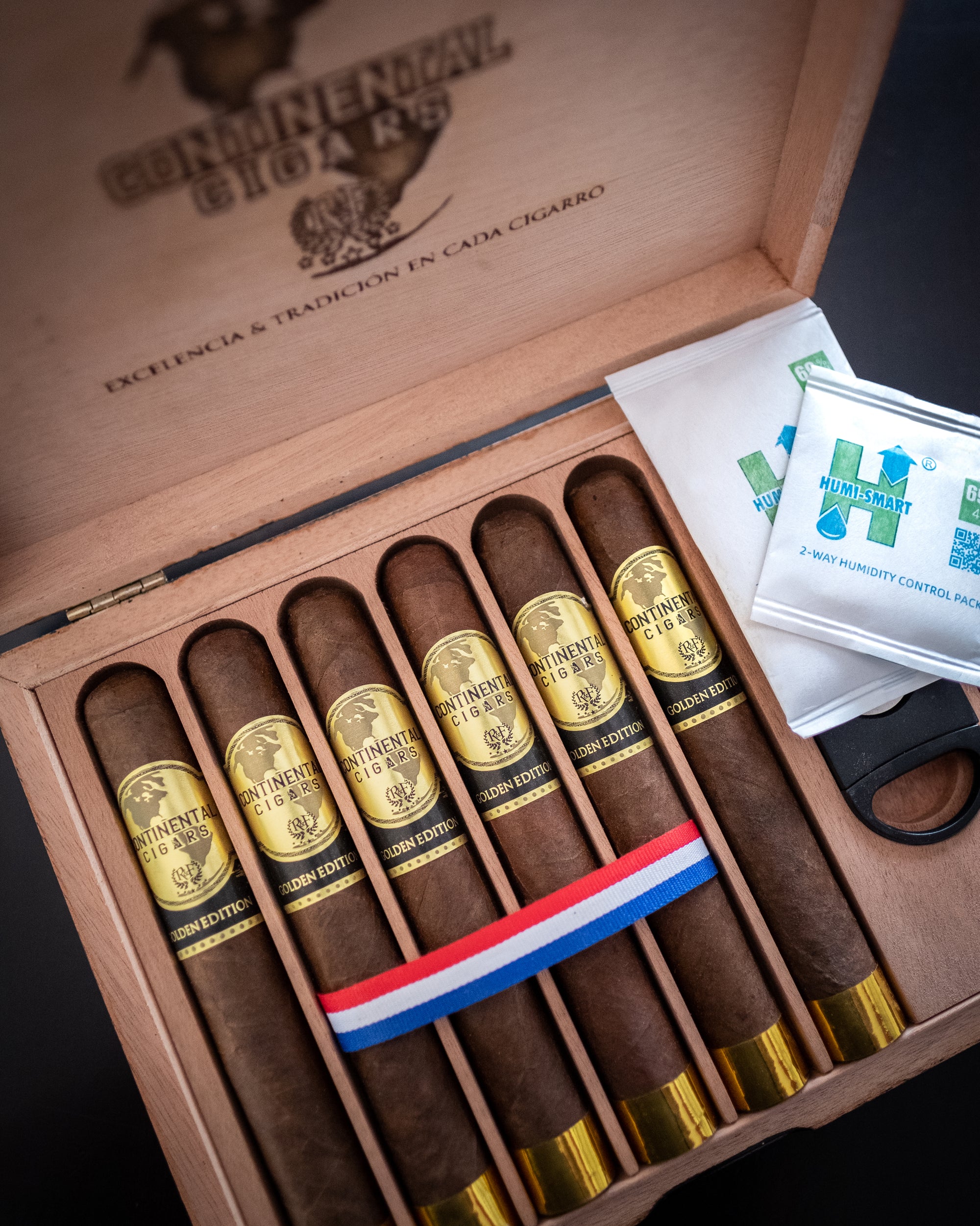 Box of 10 Premium Golden Edition - Continental Cigars