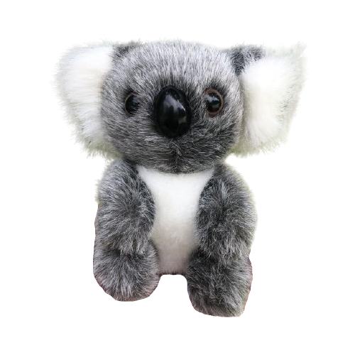 Peluche Bebe Koala Trop Mignon 12 Ou 16 Cm Gris Univers De Koala