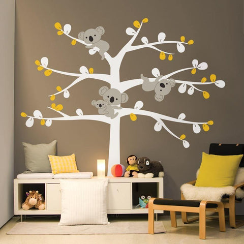 Sticker Koala Arbre Chambre Bebe 230cm Univers De Koala