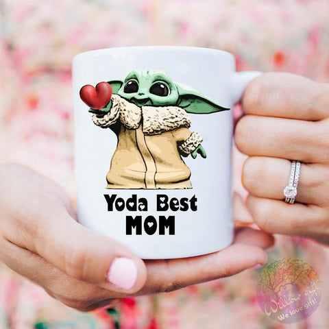 Yoda Best Mom Love You I Do Mug, Mom Gift, Gift for Mom, Mother's