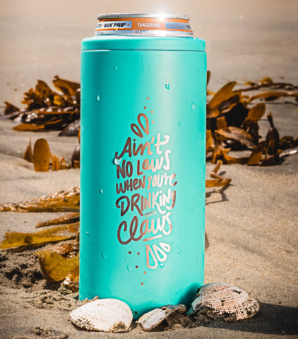 Skinny Can Koozie - Groovy Groomsmen Gifts