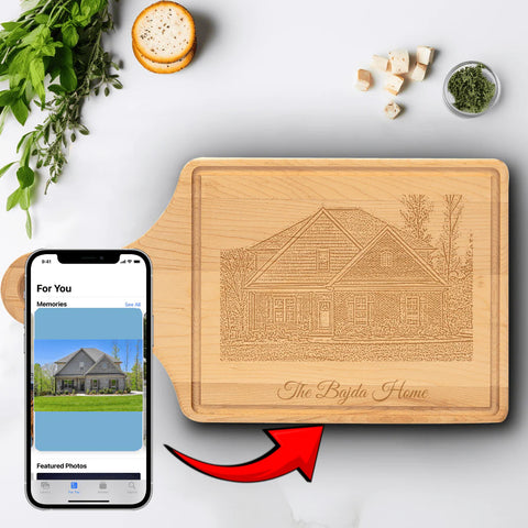 Custom Home Photo Paddle Board