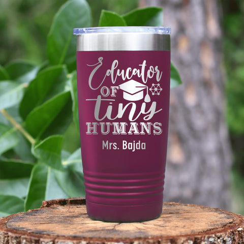 teacher of mini humans tumbler