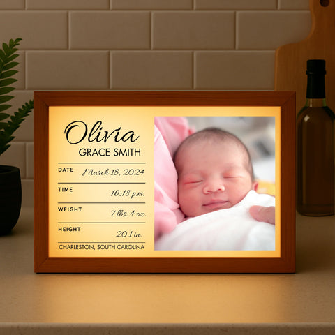 Personalized Baby Keepsake Sign