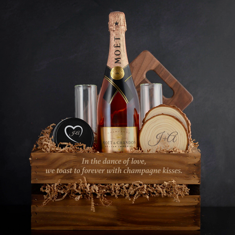 wine crate gift set