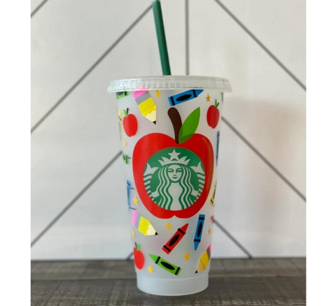 The Best Custom Starbucks Cups for Teachers - We Are Teachers