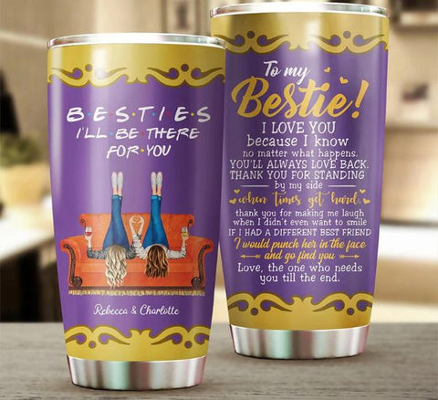 Personalized Bestie Tumbler