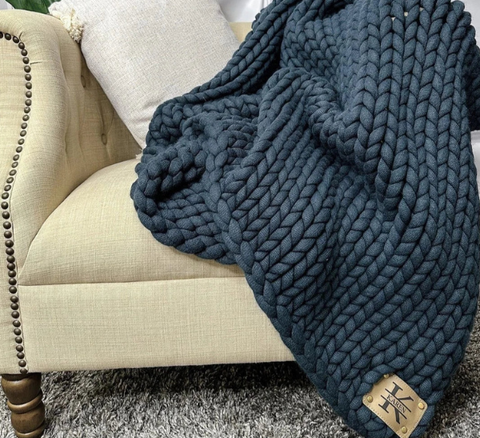 Chunky Knit Blanket