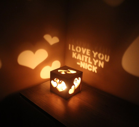 I Love You Lamp