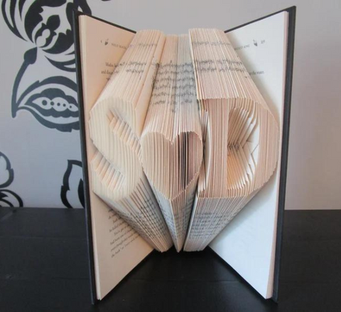 Personalized Folded Book