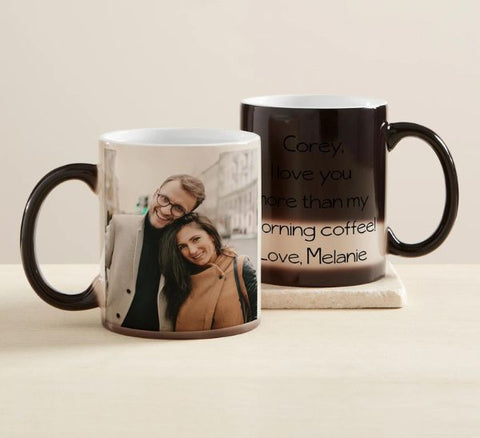 Personalized Photo Color Changing Coffee Mug