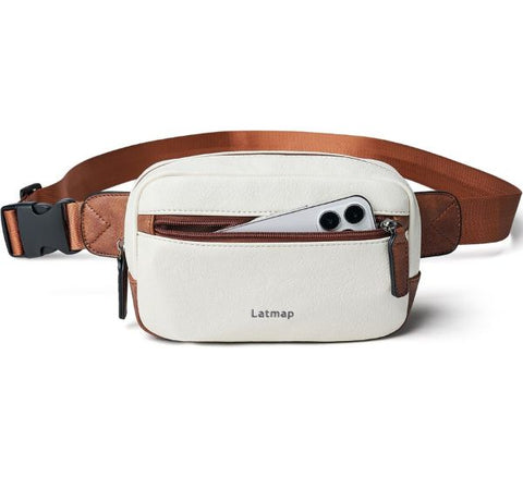 Lapmap Biege & Brown Fanny Pack