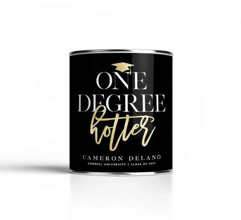 The Hot Grad Candle