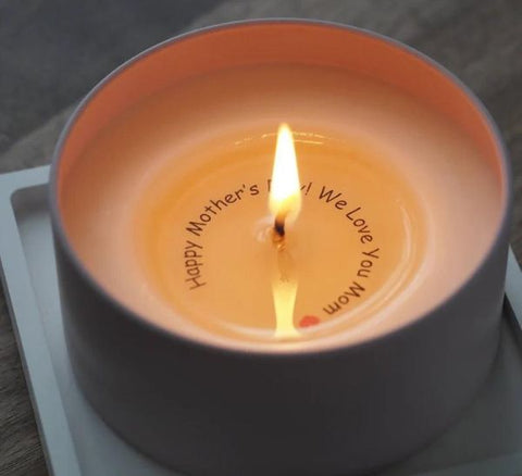 Surprise Message Candle