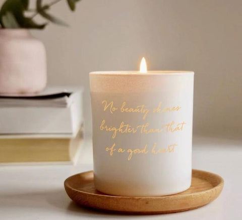 Personalized Quote Candle