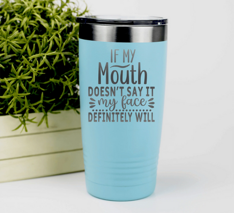 Resting B Face Tumbler