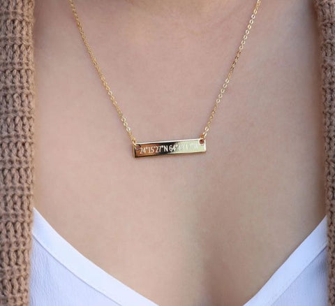 Custom Bar Necklace