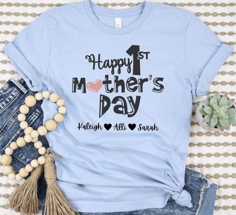 First Mother's Day T-shirt