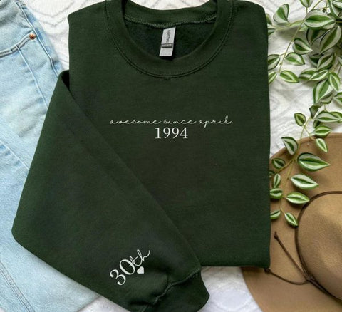 Custom Birthday Sweatshirt