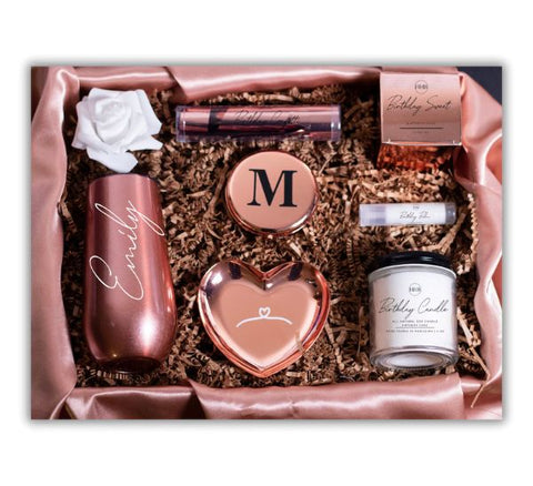 Rose Gold Birthday Box