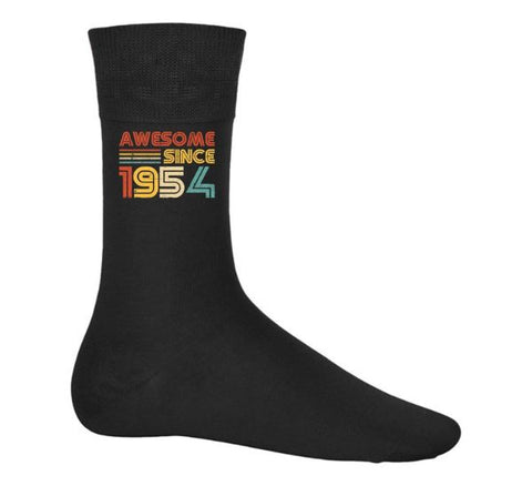 Awesome Since 1954 Socks