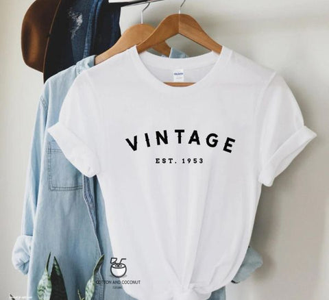 Vintage Est 1954 T-shirt