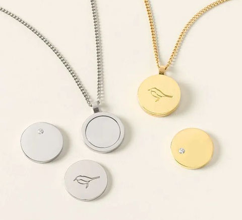 2-in-1 Golf Ball Marker Necklace
