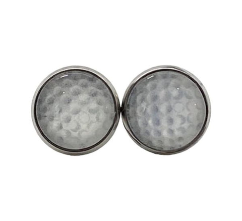 Golf Stud Earrings