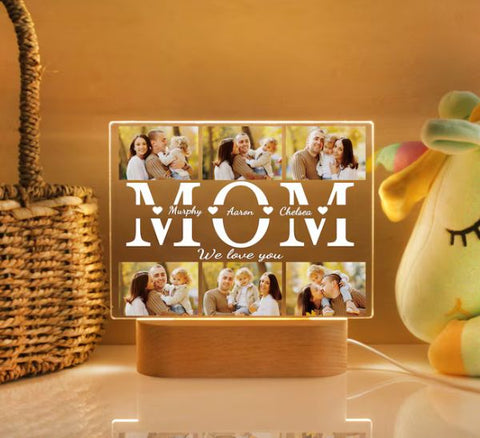 Personalized Photo Night Light