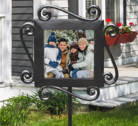 Personalized Photo Garden Marker