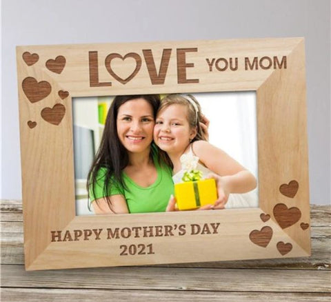 Love You Mom Photo Frame