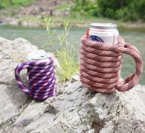 Recycled Climbing Rope Can Cozy