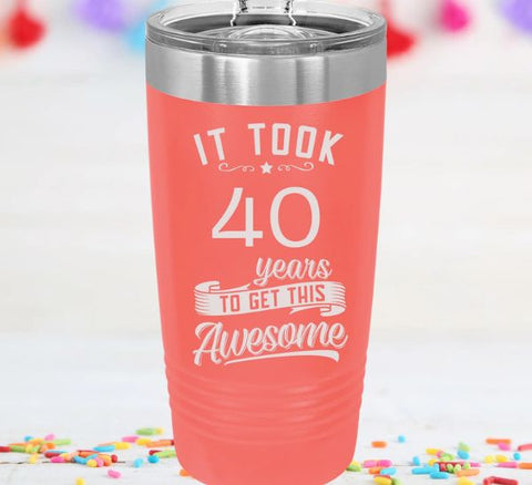 Ageless and Awesome Tumbler