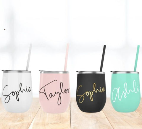 Personalized Wine Tumbler