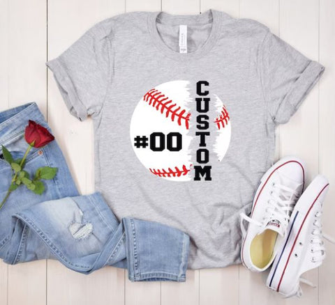 Custom Baseball Shirt