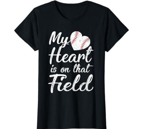 My Heart is on That Field Tee