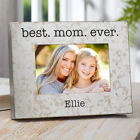 Mom Best Friend Gift, Mothers Day Gift, Mom Photo Frame, Mom Best Friend  Frame, Mom Picture Frame, Wood Mom Frame, Mom Gifts From Daughter 