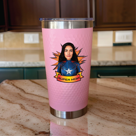 Custom Superhero Tumbler