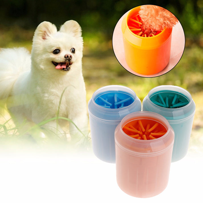 Paw Plunger Pet Paw Cleaner Soft Silicone Foot Cleaning Cup Portable Cats  Dogs Paw Clean Brush Home Practical Supplies 3 Sizes