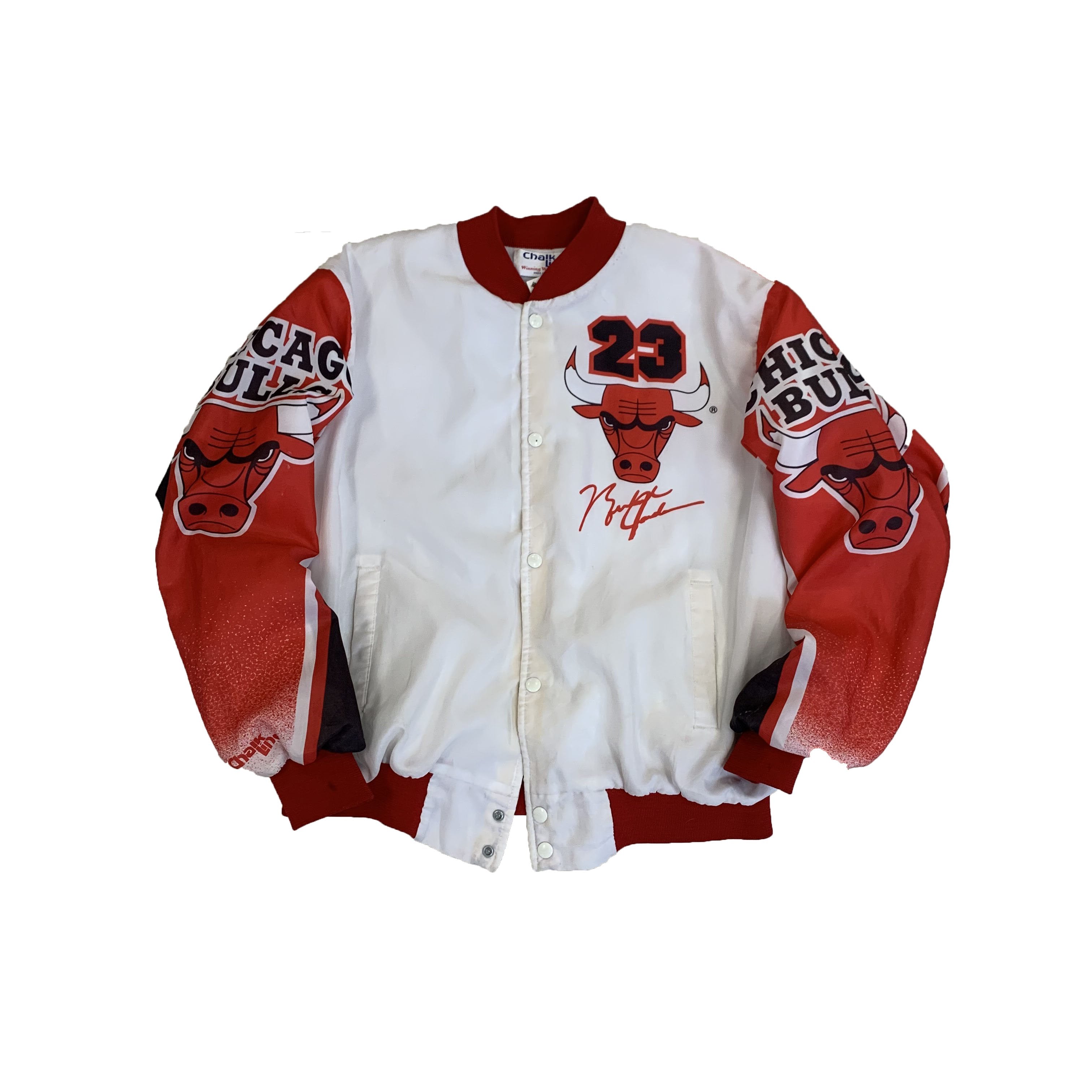 chicago bulls print jacket