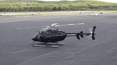 Bell 407 departure