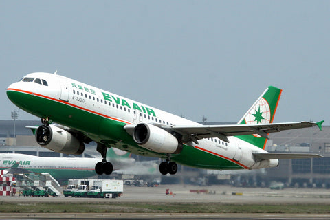 EVA Air A320 rotate