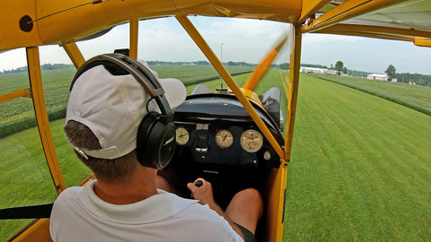 Piper Cub cockpit