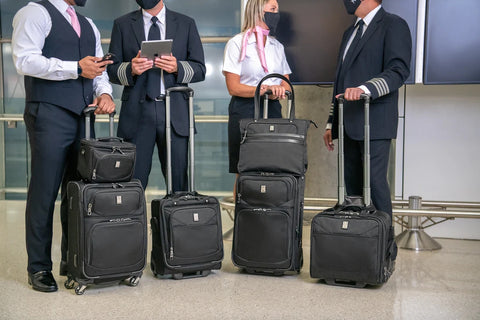 pilot and cabin crew flight bags