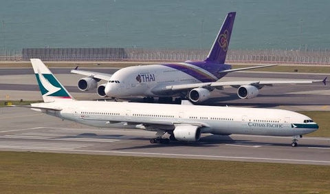 A380 and 777 size comparison