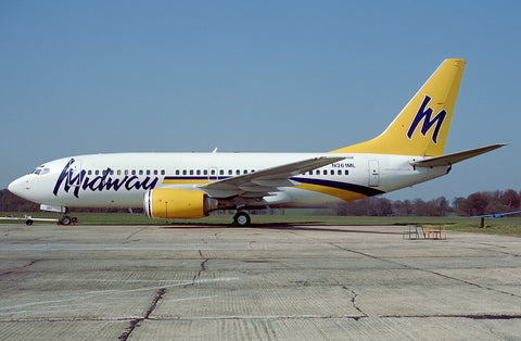 Midway Airlines 737-500 Classic