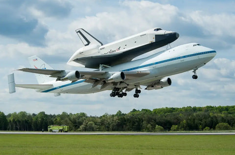 Boeing 747 carrying Space Shuttle
